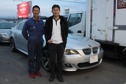 BMW　フロントガラス　飛び石　修理　ウインドリペア