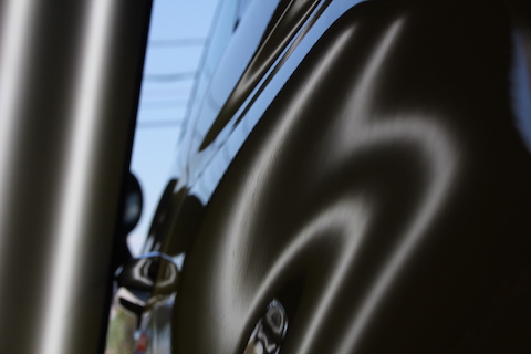 フィアット 500　ヘコミ　修理　デントリペア