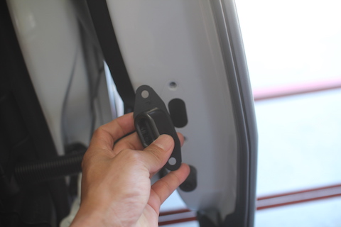 ヴェルファイア　ヘコミ　修理　デントリペア　フェンダー　スライドドア