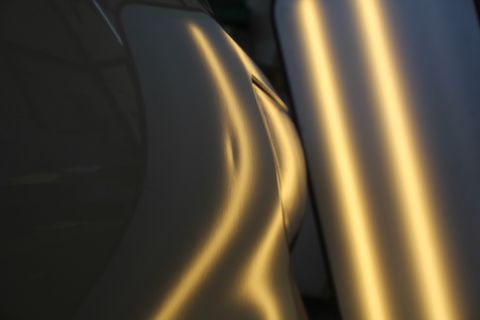 ヴェルファイア　ヘコミ　修理　デントリペア　フェンダー　スライドドア