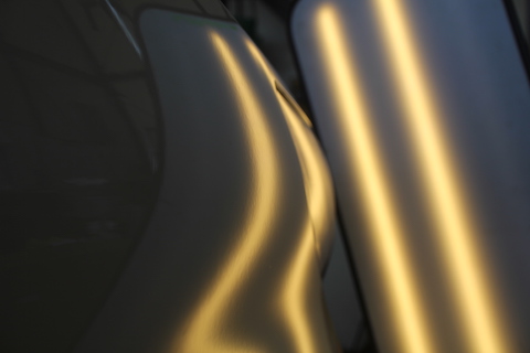 ヴェルファイア　ヘコミ　修理　デントリペア　フェンダー　スライドドア