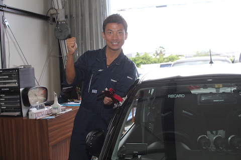 アルトワークス　ヘコミ　修理　デントリペア　ピラー