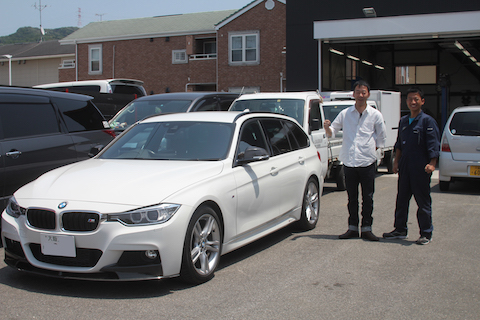 BMW ヘコミ 修理 デントリペア