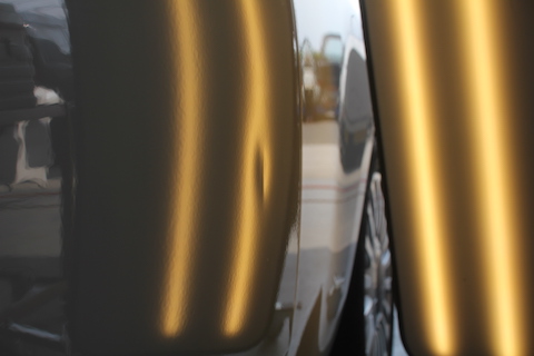 フィアット 500　ヘコミ　修理　デントリペア