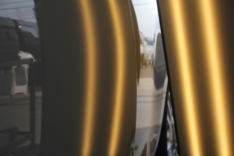 フィアット 500　ヘコミ　修理　デントリペア