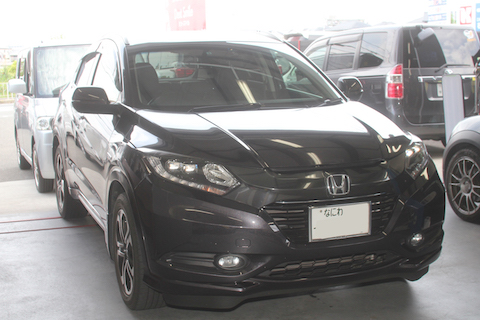 ヴェゼル　ヘコミ　ドア　修理　デントリペア