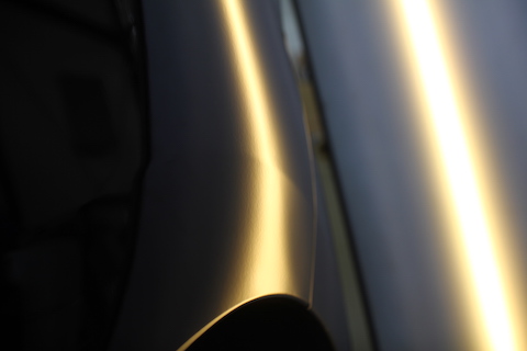 N-box　ヘコミ　修理　デントリペア　クォーター