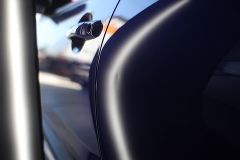 ランサー　ヘコミ　修理　デントリペア　ドア