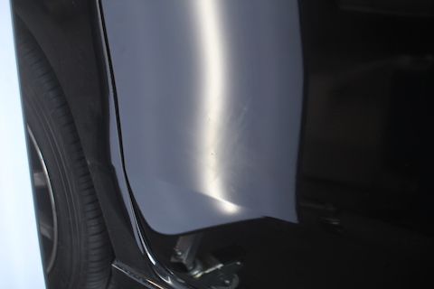 Nワゴン　ヘコミ　修理　デントリペア　ドア