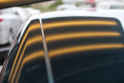 トゥインゴ　ルーフ　ヘコミ　修理　デントリペア