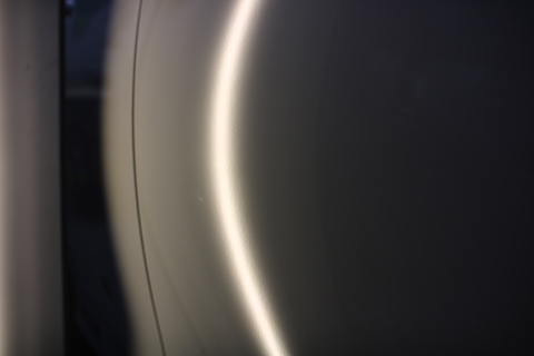 レクサス　GS　ヘコミ　修理　デントリペア