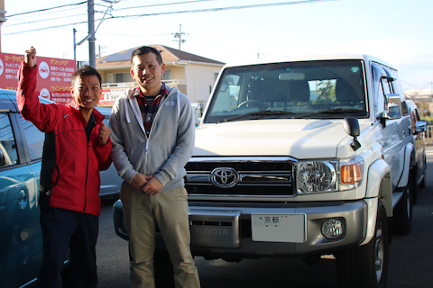 ランドクルーザー　ヘコミ　修理　デントリペア