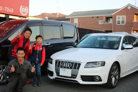 アウディ　S4 ヘコミ　修理　デントリペア　リアクォーター