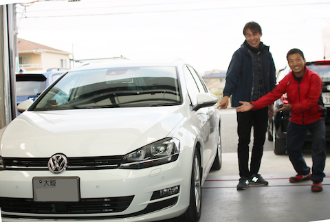 フォルクスワーゲン　ヴァリアント　ヘコミ　修理　デントリペア