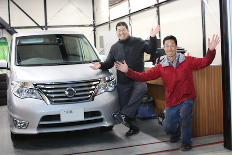 ウインドリペア セレナ 飛び石 修理 フロントガラス