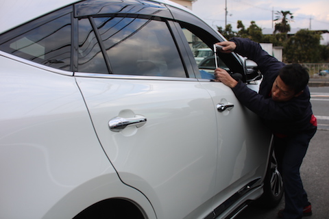 ヘコミ修理がなんと15分〜で直る特殊技術