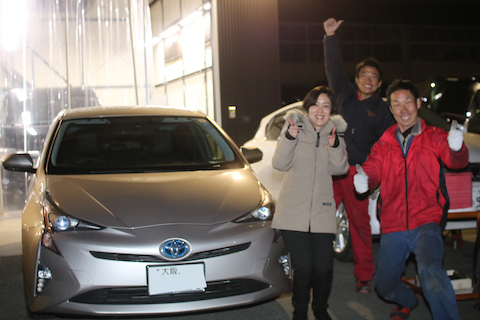 大阪のフロントガラス飛び石修理、断られた傷も直します！