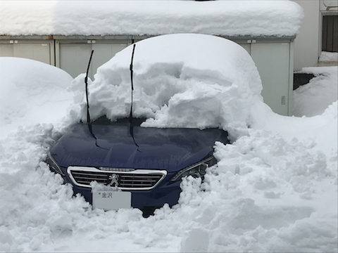ルーフのヘコミ、板金しないで綺麗に直します！　