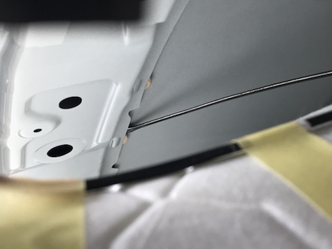 ルーフのヘコミ直しは、修理歴つかない方法で価値を下げません！