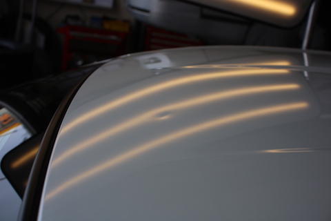 ルーフのヘコミ直しは、修理歴つかない方法で価値を下げません！