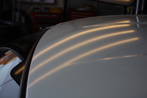 ルーフのヘコミ直しは、修理歴つかない方法で価値を下げません！