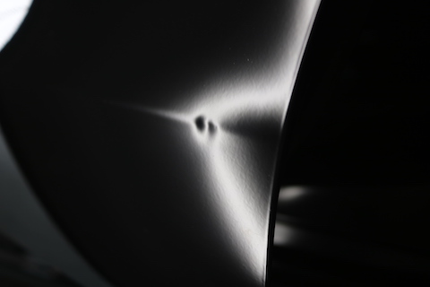 無理だと断られたドアのヘコミ修理、板金しないで値段もお安く！