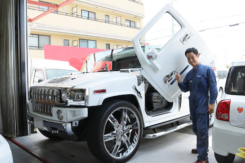 輸入車・高級車のフロントガラスのヒビ・割れも修理可能です！