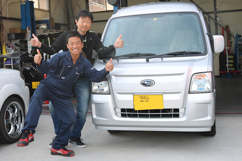 和歌山よりドアのヘコミ修理でデントリペアのご依頼！　