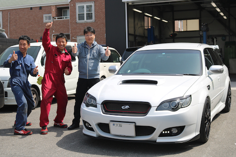 フェンダー・クォーターのヘコミ修理もデントリペアで解決！