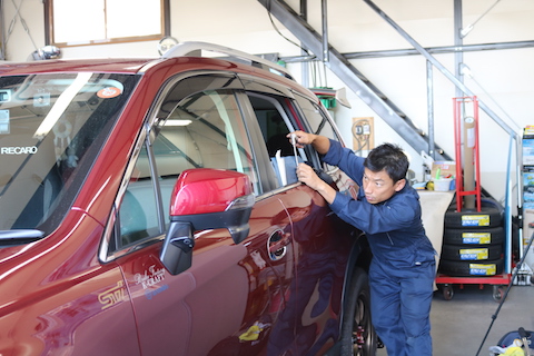 リピーター様にご愛用される、ヘコミ修理のデントリペア！