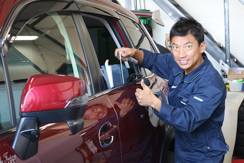 リピーター様にご愛用される、ヘコミ修理のデントリペア！