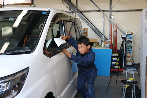 本当に直るの？塗装しないでヘコミが元どおり！