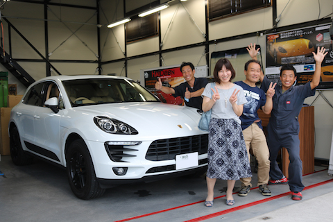 ポルシェ マカン、100万円と言われたヘコミ修理が3万円で直りました！