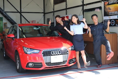 想像以上に綺麗な仕上がり、フロントガラス割れ修理のウインドリペア ！