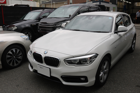 台風被害でヘコミ！塗装しないデントリペアで即日修理！！！