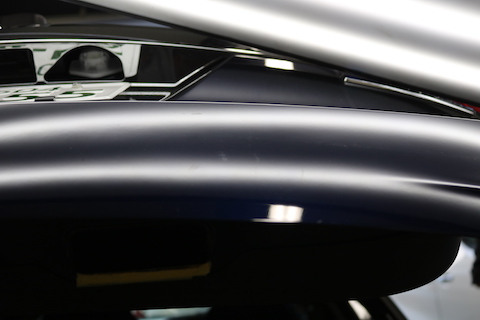 新車に大きなヘコミ！一番良い修理でヘコミの無い元々の状態に！！