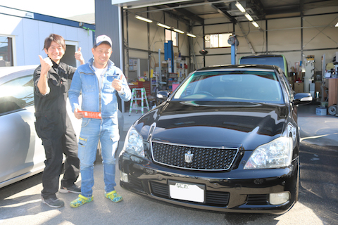 フロントガラス下側で修理出来ない場所でも直します！