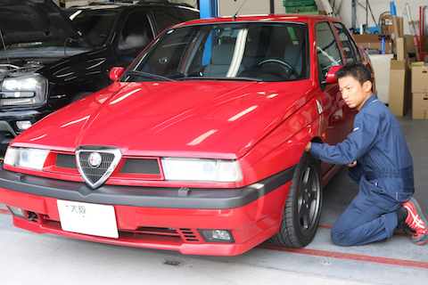 旧車のヘコミ修理、塗装したくないお客様に一番良い方法をご用意しております！