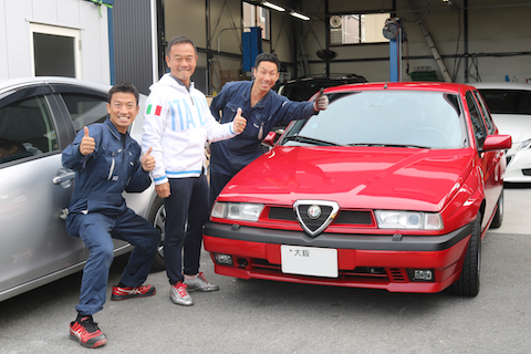 旧車のヘコミ修理、塗装したくないお客様に一番良い方法をご用意しております！v