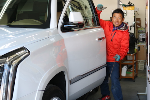 大事な愛車のヘコミ修理は、一番綺麗で即日直るデントリペア！