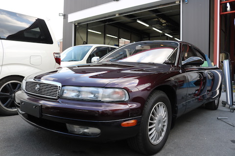 博物館用のお車、オリジナル塗装を守って修理！