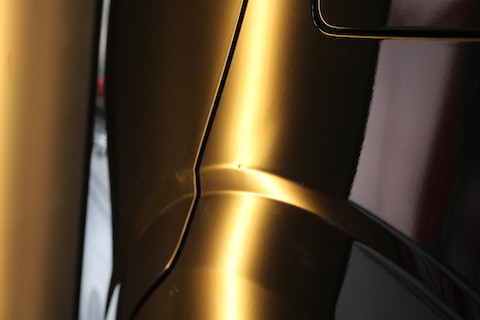 高速で1時間半！遠方でもヘコミ修理を任せたいと、嬉しいリピーター様のご依頼！