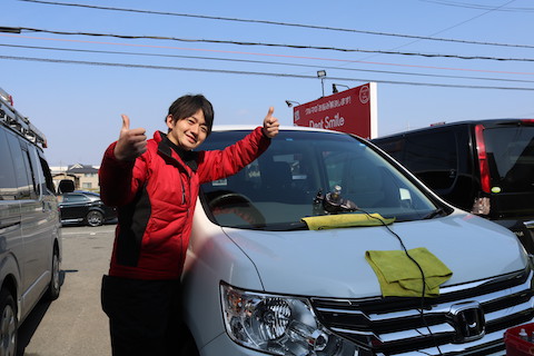 綺麗に直る！フロントガラスの飛び石の傷を45分で修理！