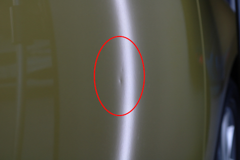 鈑金しなくても車のヘコミが直る！デントリペアとは？