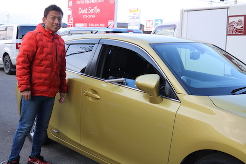 鈑金しなくても車のヘコミが直る！デントリペアとは？