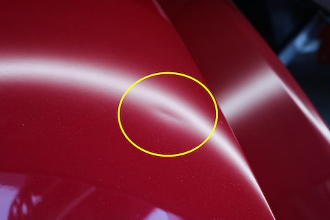 名車のヘコミ修理も、デントリペアが一番良い修理方法！