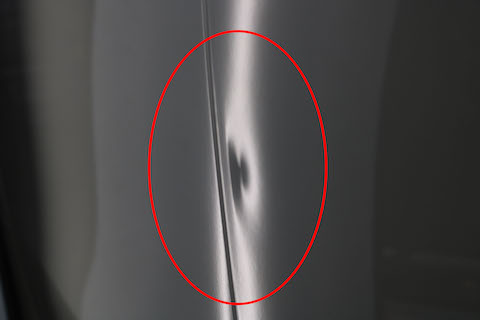 修理代が1/10になる車のヘコミ修理があります！