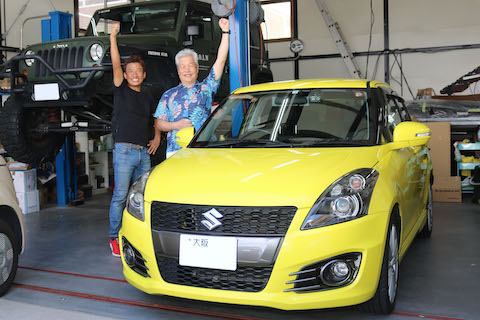 デントリペアという笑顔になる車のヘコミ修理技術をご用意しております！