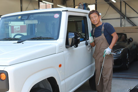 ディーラー様もオススメする、鈑金・塗装しない車のヘコミ直し！