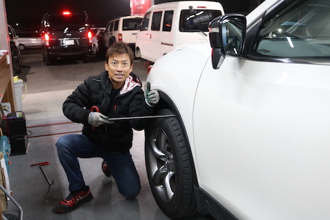 複数ヘコミ修理でも短時間で直るデントリペア！しかも2個目から半額！！